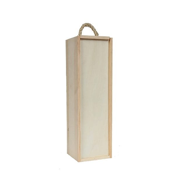 Kuti druri 1she / Singel wine wooden box