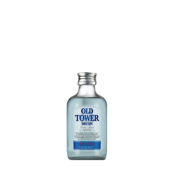 Old Tower Dry Gin - 10cl Miniature