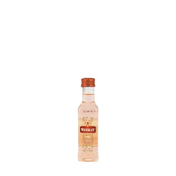 Wembley Peach Gin - 5cl Miniature