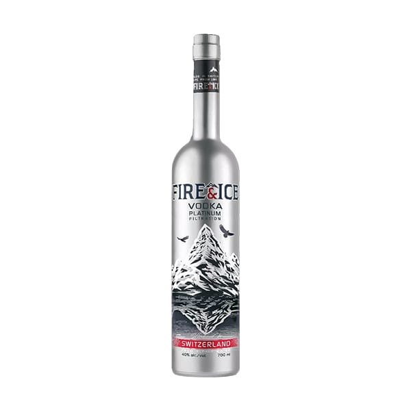 Fire & Ice Vodka Platinum 70cl