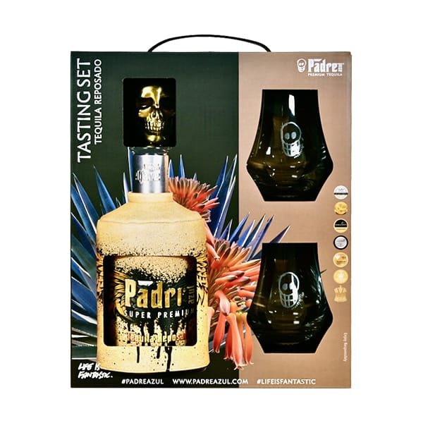 Padre Azul - Reposado Tequila Set 70cl